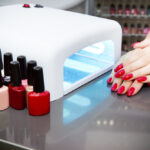 Beautiful nails achieved by UV hardening